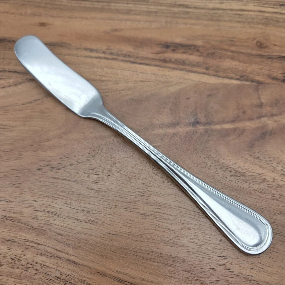 Wallace Rockport 7 Piece Hostess Set Stainless Meat Fork Carving Knife Pie